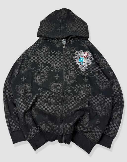 Vintage size L Avirex hoodie in black