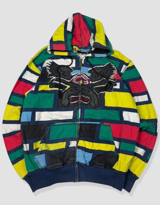 Vintage size L Billabong hoodie in multicolour
