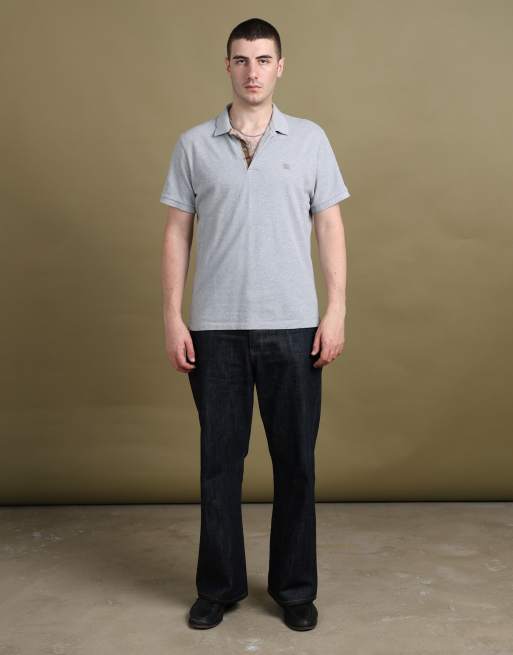 Vintage size L Burberry Brit polo shirt in grey, 1 of 6