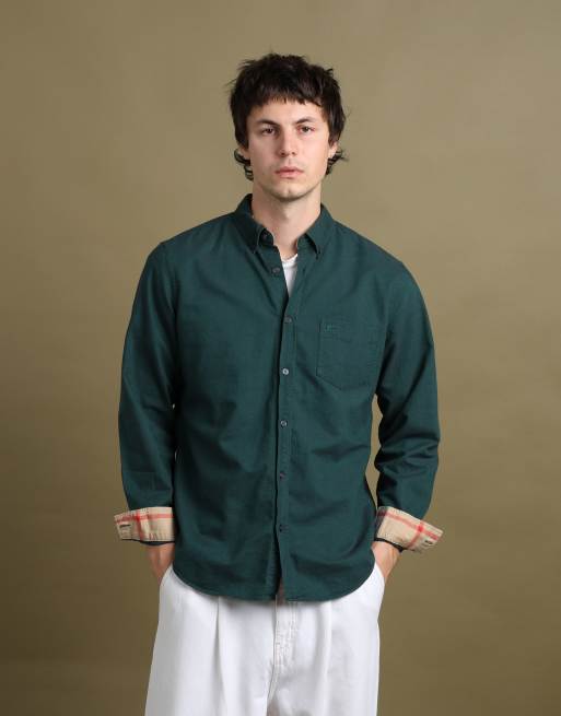 Vintage size L Burberry Brit shirt in green, 2 of 7