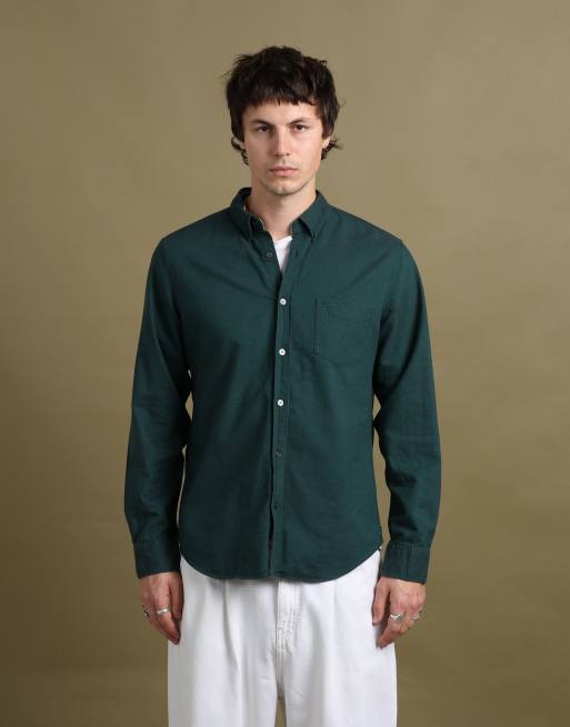 Vintage size L Burberry Brit shirt in green, 4 of 7