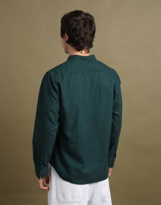Vintage size L Burberry Brit shirt in green, 7 of 7