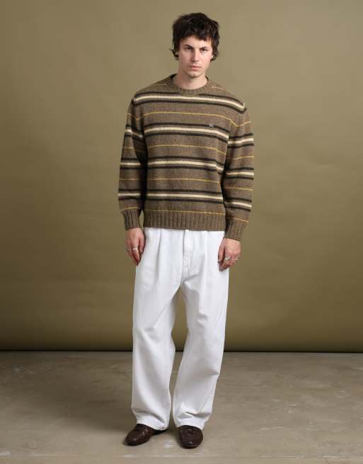 Vintage size L Burberry knitted jumper in green, 2 of 5