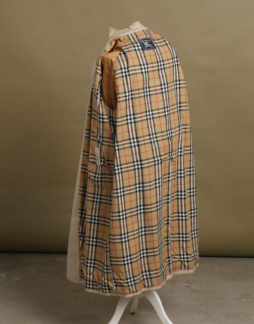 Vintage size L Burberry single breasted trench coat in beige, 6 of 7