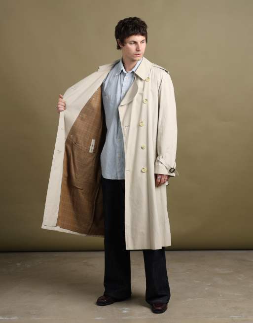 Vintage size L Burberry trench coat in beige, 3 of 7