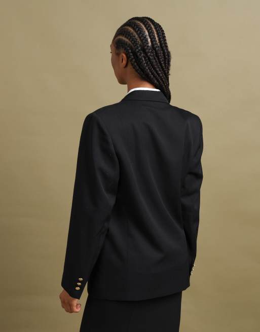 Vintage size L Burberrys blazer in black, 6 of 7