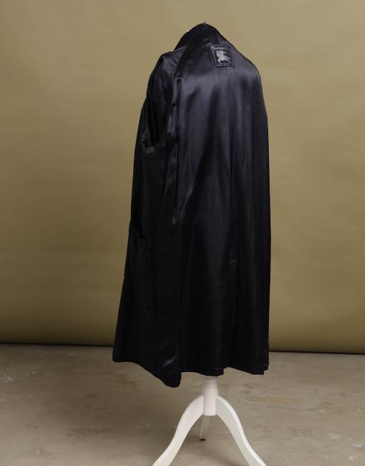 Vintage size L Burberry's overcoat in navy, 6 of 7
