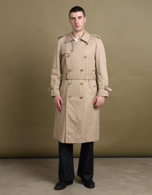 Vintage size L Burberry's trench coat in beige, 3 of 7