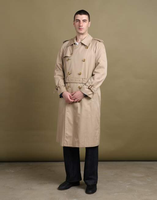 Vintage size L Burberry's trench coat in beige, 4 of 7