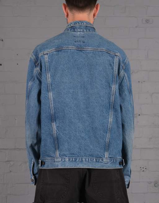 Vintage Size L Carhartt Denim Jacket in Blue, 2 of 4