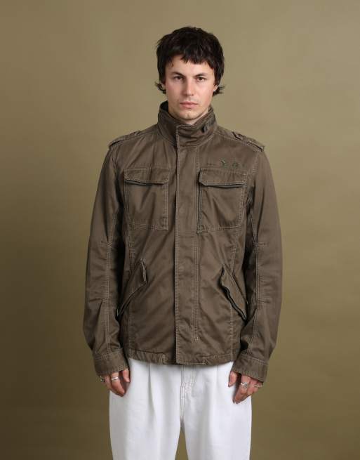 Vintage size L Diesel field jacket in green, 3 of 7