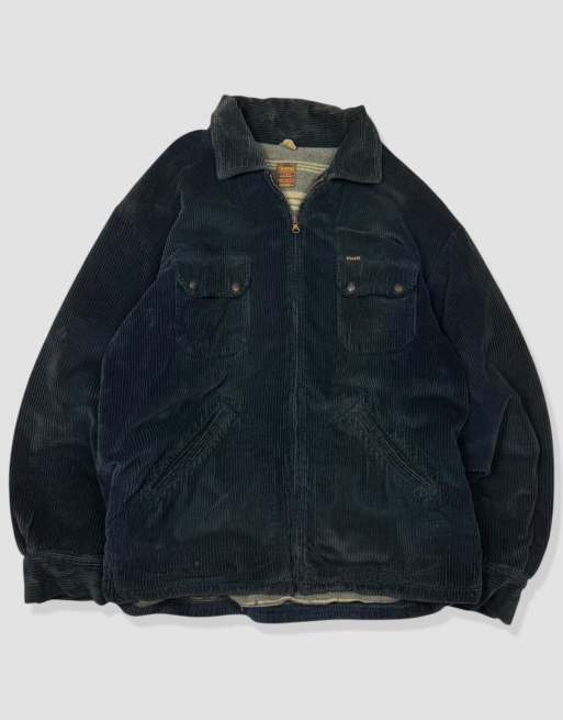 Vintage size L diesel jacket in navy