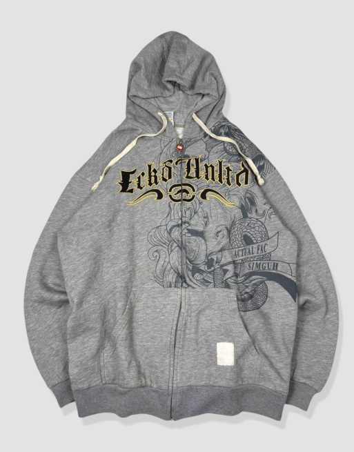 Vintage Size L Ecko Hoodie in Grey