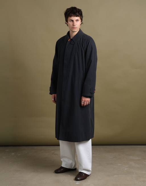 Vintage size L Giorgio Armani coat in navy, 4 of 7