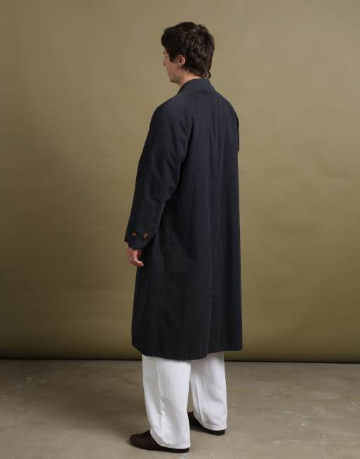 Vintage size L Giorgio Armani coat in navy, 5 of 7