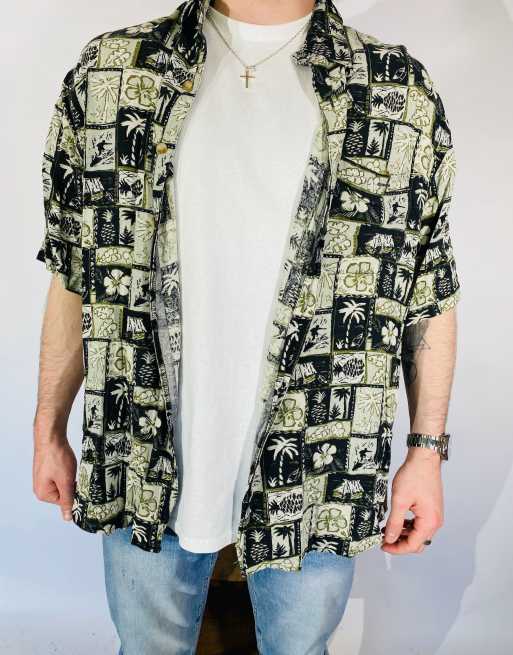 Vintage Size L Hawaiian Summer Shirt In Multi, 3 of 4