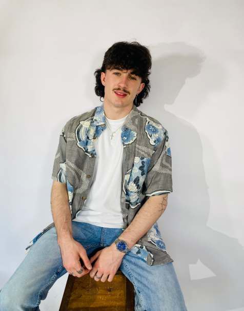 Vintage Size L Hawaiian Summer Shirt In Multi - view 1