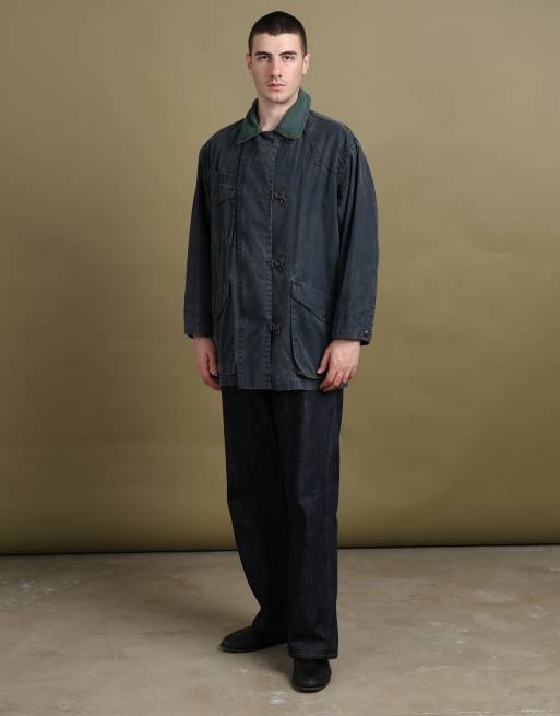 Vintage size L Jaeger field jacket in navy, 2 of 7