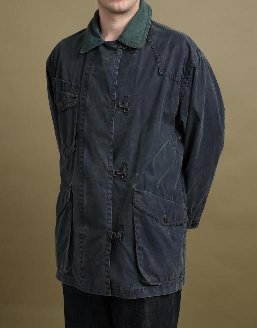Vintage size L Jaeger field jacket in navy, 7 of 7