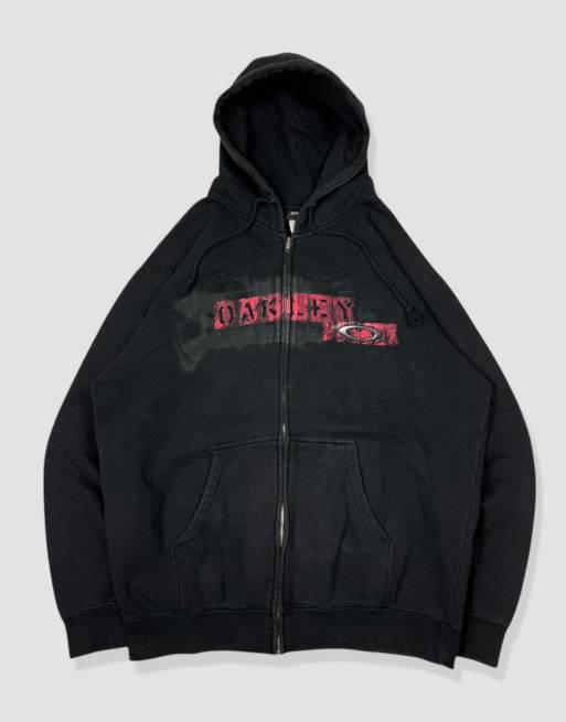 Vintage size L oakley hoodie in black