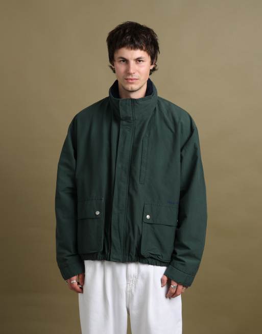 Vintage size L Polo Sport bomber jacket in forest green, 4 of 7