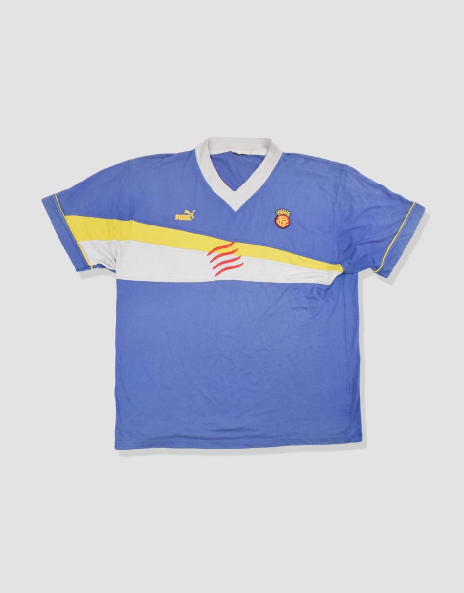 Vintage size L puma t-shirt in blue