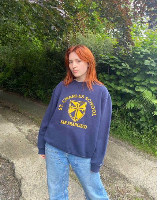 Vintage size L San Fransisco Sweatshirt in Blue