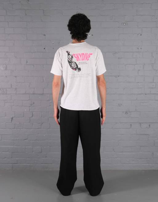 Vintage Size L Sky Diving Graphic T-Shirt in Grey, 2 of 4
