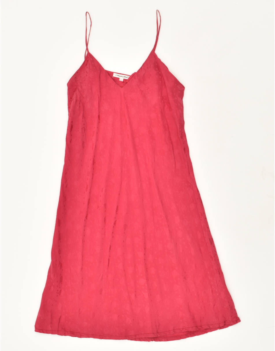 Vintage Size L Slip Dress in Red