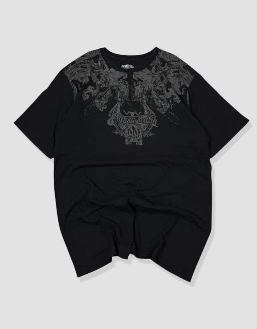 Vintage size L southpole grunge t-shirt in black