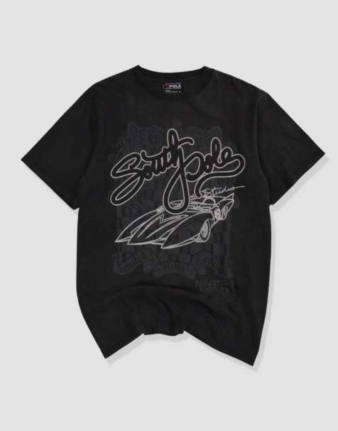 Vintage Size L Southpole T-Shirt in Black - view 1
