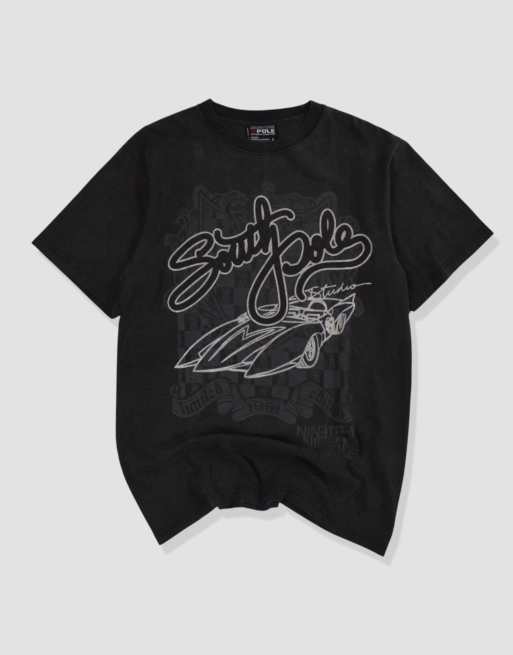 Vintage Size L Southpole T-Shirt in Black