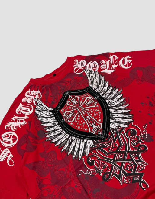 Vintage Size L Southpole T-Shirt in Red, 3 of 4