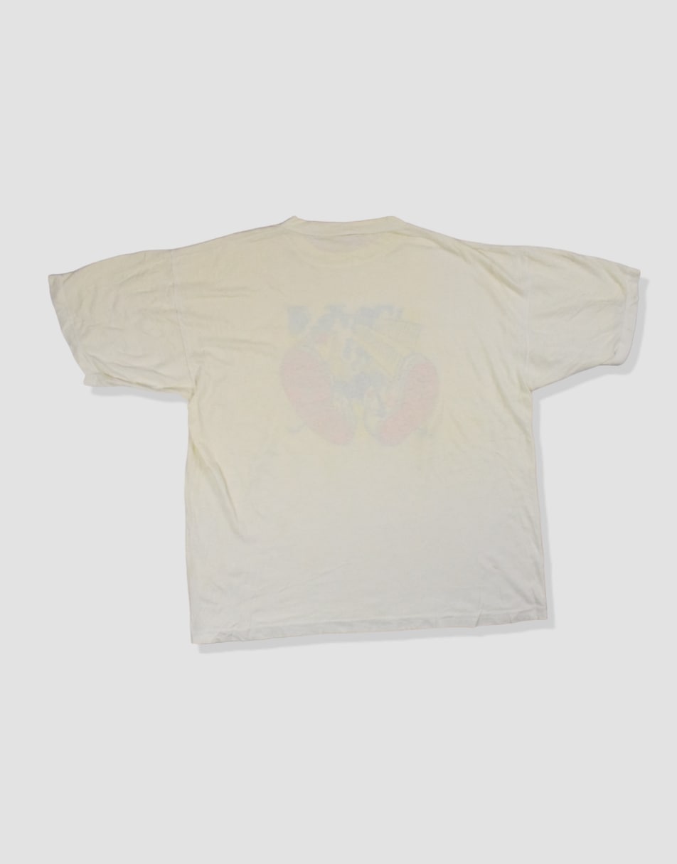 Vintage size L souvenir graphic t-shirt in white 1