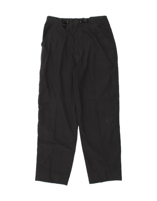 Vintage Size L Tapered Chino Trousers in Navy Blue