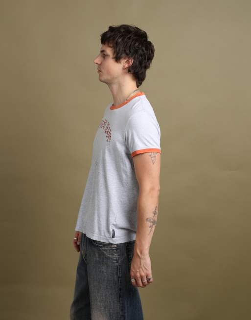 Vintage size M Armani Jeans t-shirt in grey, 5 of 6