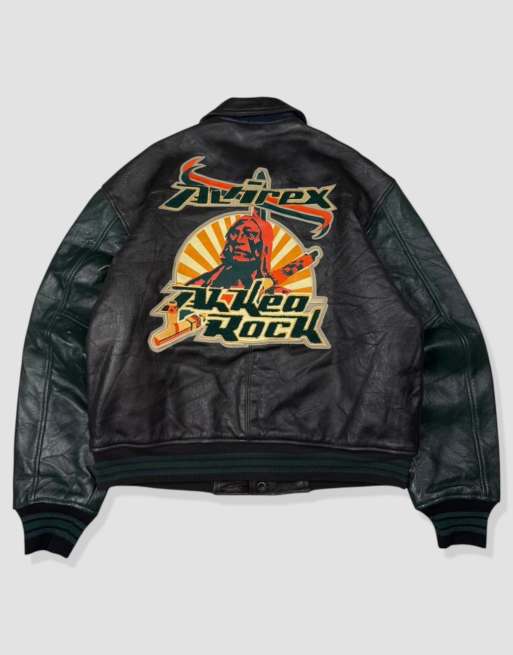 m*h様 80s avirex short leather bomber jkt m*h様 80s avirex short leather bomber jkt