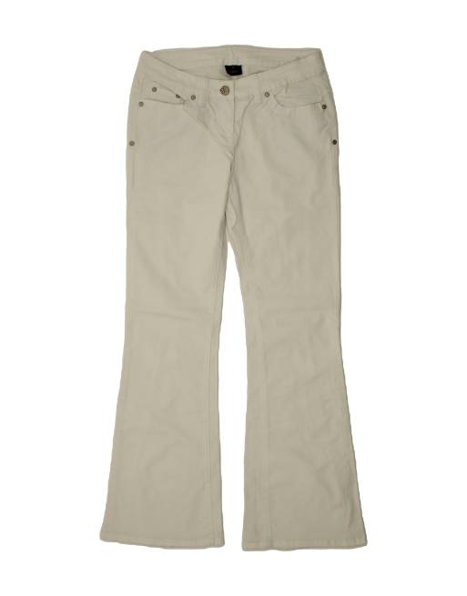 Vintage Size M Bootcut Jeans in White