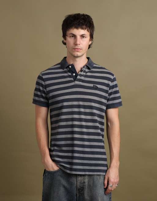 Vintage size M Burberry Brit polo shirt in black, 1 of 7