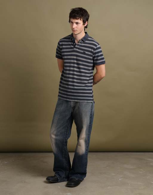 Vintage size M Burberry Brit polo shirt in black, 2 of 7