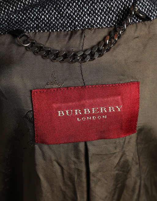 Vintage size M Burberry London blazer in grey, 7 of 7