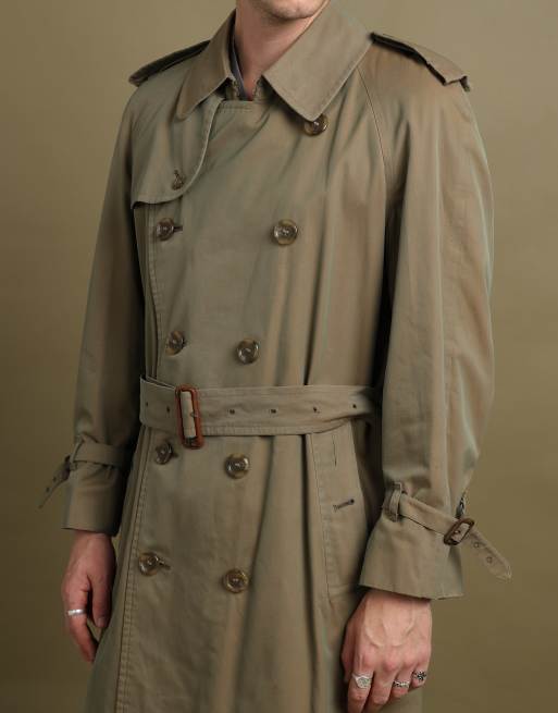 Vintage size M Burberrys bomber jacket in green, 4 of 7