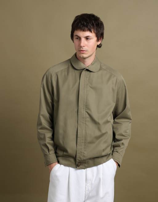 Vintage size M Burberry's harrington jacket in green, 5 of 7