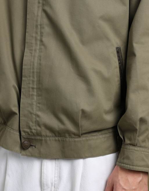 Vintage size M Burberry's harrington jacket in green, 6 of 7