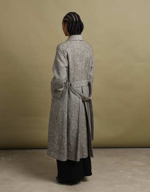 Vintage size M Burberrys overcoat in grey, 7 of 7