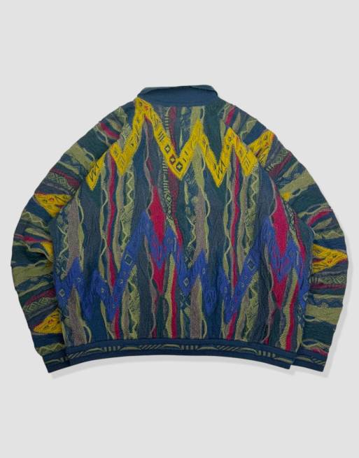 Vintage size M Coogi knit jumper in multi, 2 of 4