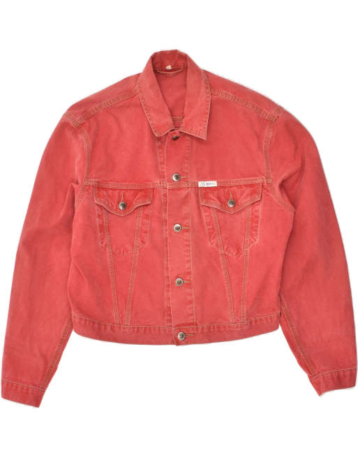 Vintage Size M Denim Jacket in Red