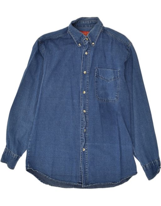 Vintage Size M Denim Shirt in Blue