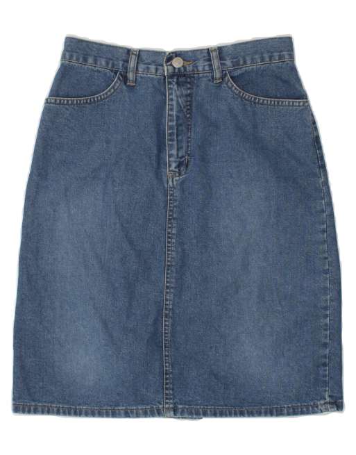 Vintage Size M Denim Skirt in Blue