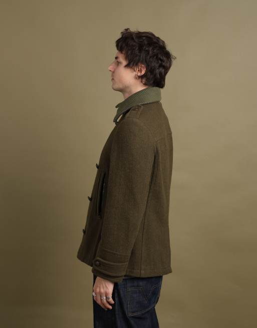 Vintage size M Dolce & Gabbana peacoat in green, 5 of 7